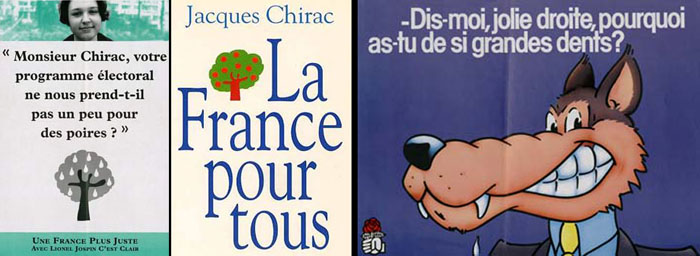 Chirac nous prend pour des poires